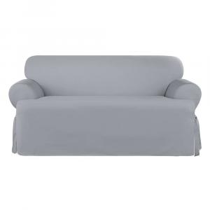 Чехол Sure Fit Sailcloth с Т-образной подушкой на одноместное сиденье, цвет Pacific Blue