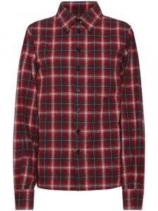 DSQUARED2 рубашка в клетку, красный