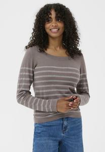 Джемпер Kaffe LIZZ, Morel Melange W Silver Lurex/Silver-Coloured