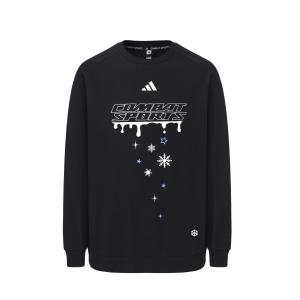 Adidas Свитшоты Unisex Black Crew Neck Moderate