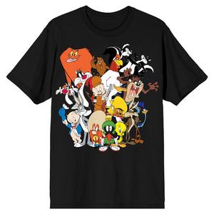 Мужская футболка группы Looney Tunes Licensed Character, черный
