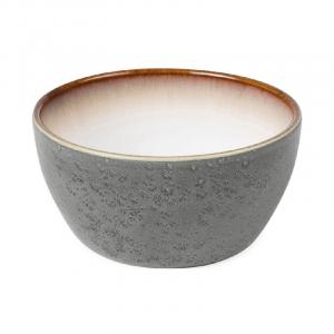 Миска Gastro серая/кремовая d: 12 см / высота: 6 см Bitz, бежевый/серый