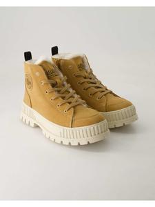 Palladium Ботильоны на шнуровке бежевого цвета