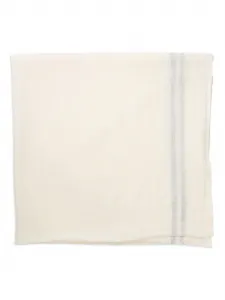 Шарф с полосками из коллаборации с William Welstead Comme Des Garçons, бежевый