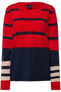 Тонкий вязаный свитер LAURASØN Sweater, морской синий