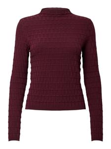 Свитер 'YASTrixo' в цвете бургунди