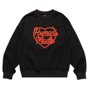 Толстовка Human Made Crewneck Sweatshirt, Black