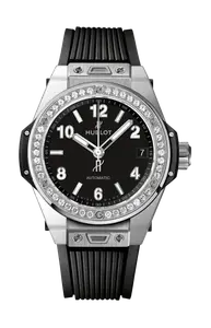 Часы Hublot One click steel diamonds 39 мм