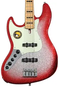 Электрическая бас-гитара Sire Marcus Miller V7 второго поколения, 4-струнная, из ольхи, для левшей - Красный с отблеском