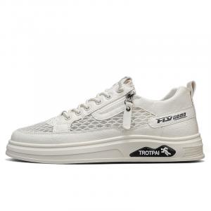 Sportful Мужские скейтерские кеды низкие белые хаки/бело-зеленые/бежевые, цвет Beige