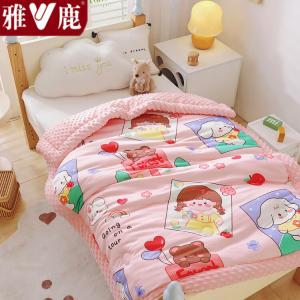 Yalu Детское одеяло 110х150 см, зимнее, утепленное, вес 1,5 кг, класс А, мягкое, гипоаллергенное