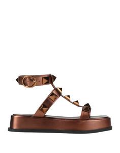 Сандалии Valentino Garavani, бронзовый
