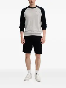 Шорты с вышитым логотипом From Future, синий