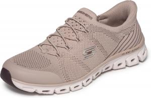 Женские слипоны Skechers Glide-Step-Mirage без использования рук, Taupe