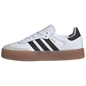 Adidas Sambae Cloud White Metallic Gold Женские Adidas Originals, Белый Черный