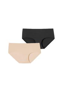 Трусики невидимые мягкие SCHIESSER, цвет Schwarz-sand