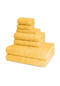 Набор полотенец Ross Cashmere Feeling, 8 штук, желтый