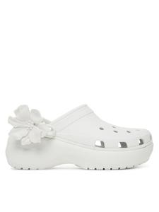 Пантолеты Classic Bouquet Platform Clog 211292 Crocs, белый