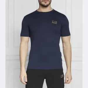 Футболка стандартного кроя Ea7, синий