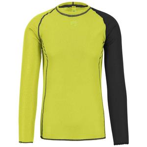 Базовый слой с длинным рукавом Karpos Dinamico Octa, желтый