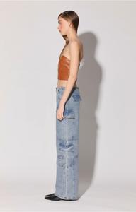 Топ Tanvi, верблюжий - кожа Walter Baker, коричневый