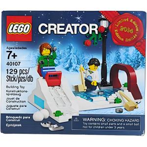 Зимние строительные блоки 129pcs 40107 LEGO
