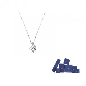 Swarovski Кулон Zodiac II из искусственного кристалла для женщин, серебристый