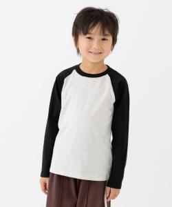 Футболка с длинным рукавом-реглан, 100% хлопок.