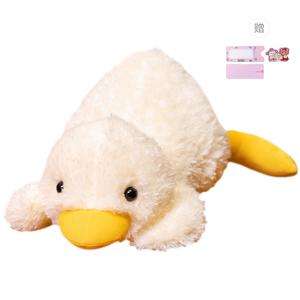 AOLETU Милые плюшевые уточки Fried Feather белого цвета, высота 45см/55см/75см