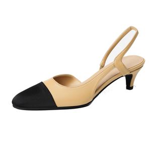 JIUXINGDAO Женские туфли на высоком каблуке белые, хаки, цвет Khaki