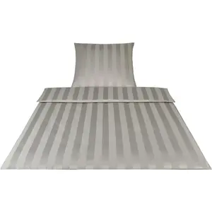 Элегантное постельное белье Noblesse в современном полосатом дизайне Elegante, цвет silberfarben