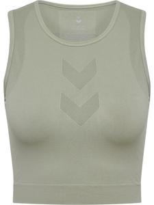 Спортивный бюстгальтер-бралетт Hummel Hiit, оливковый