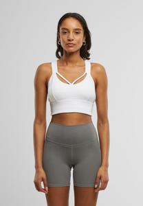 Бюстье CROSSED Urban Classics, белый