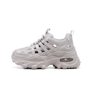 Женские дышащие низкие кроссовки на массивной подошве C°BANNER, Champagne Pink