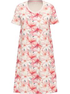 Ночная рубашка из одинарного джерси розового цвета Ammann