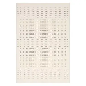 Ковер Rowyn с геометрическим узором, пригодный для машинной стирки Nuloom, 153x244 см