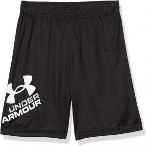 Детские шорты Under Armour Prototype, эластичный пояс, мягкие и удобные., White/Black