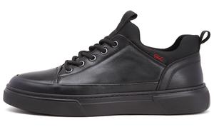 Satchi Низкие стильные мужские кроссовки, черные