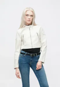 Лучшая мотоциклетная куртка из искусственной кожи Only, Pumice Stone