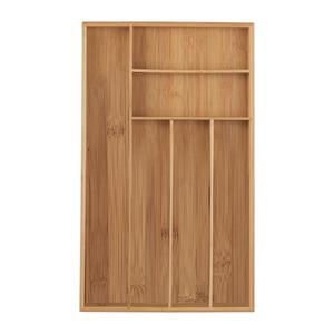 Ящик для столовых приборов Relaxdays, светло-коричневый