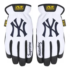 Supreme Спортивные перчатки Unisex Pink Camouflage/Marine Blue/White/Black