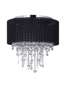 Потолочный светильник черного/серебристого цвета - Ø 40 см relaxdays