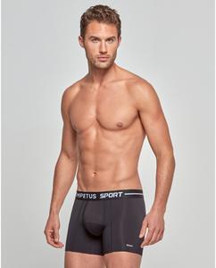 Мужские трикотажные боксеры черного цвета Impetus, черный