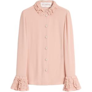 Valentino Рубашка FW24 женская светло-розовая