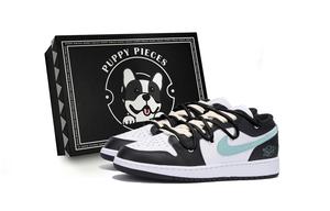 Air 1 Противоскользящие Низкие Детские Баскетбольные Кроссовки Черные Подростки Jordan