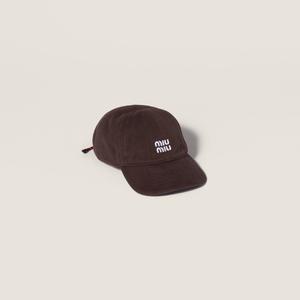 Джинсовая бейсболка MIU MIU, бордовый