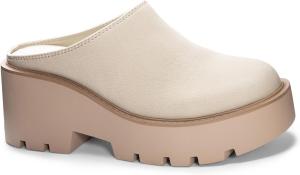 Ботильоны на каблуке R-Test Suede Clogs Dirty Laundry, бежевый