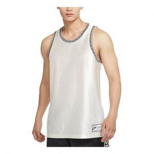 Футболка dri fit классическая баскетбольная майка Nike, белый