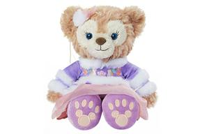 Disney Плюшевая кукла Duffy And Friends New Year ShellieMay Purple 19см высота Shanghai