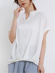 Женские блузки, топы с коротким рукавом Doux Belle, цвет White